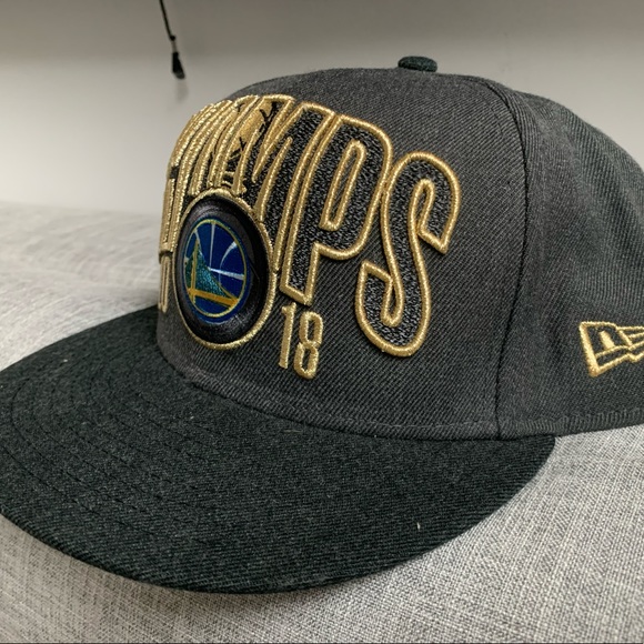 Warriors 2018 Championship Cap - Picture 2 of 6